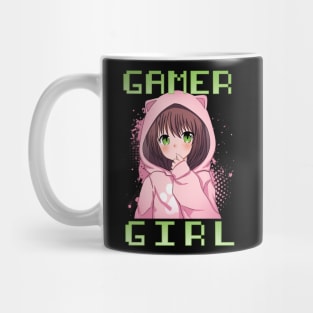 Gamer Girl Anime Cosplay Mug